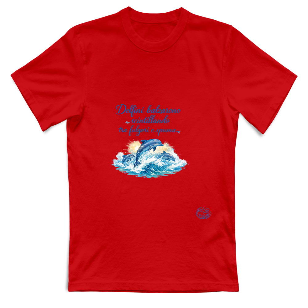 T-Shirt Bambino Delfini