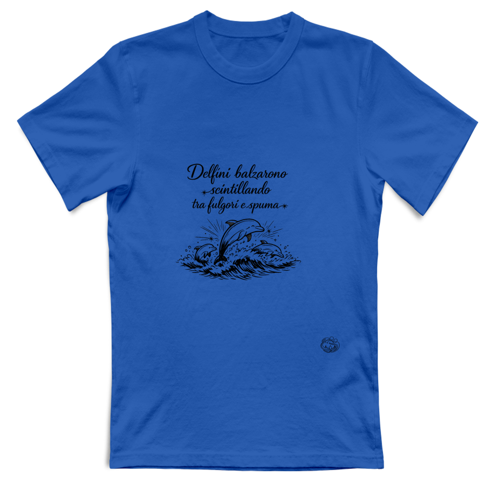 T-Shirt Bambino Delfini