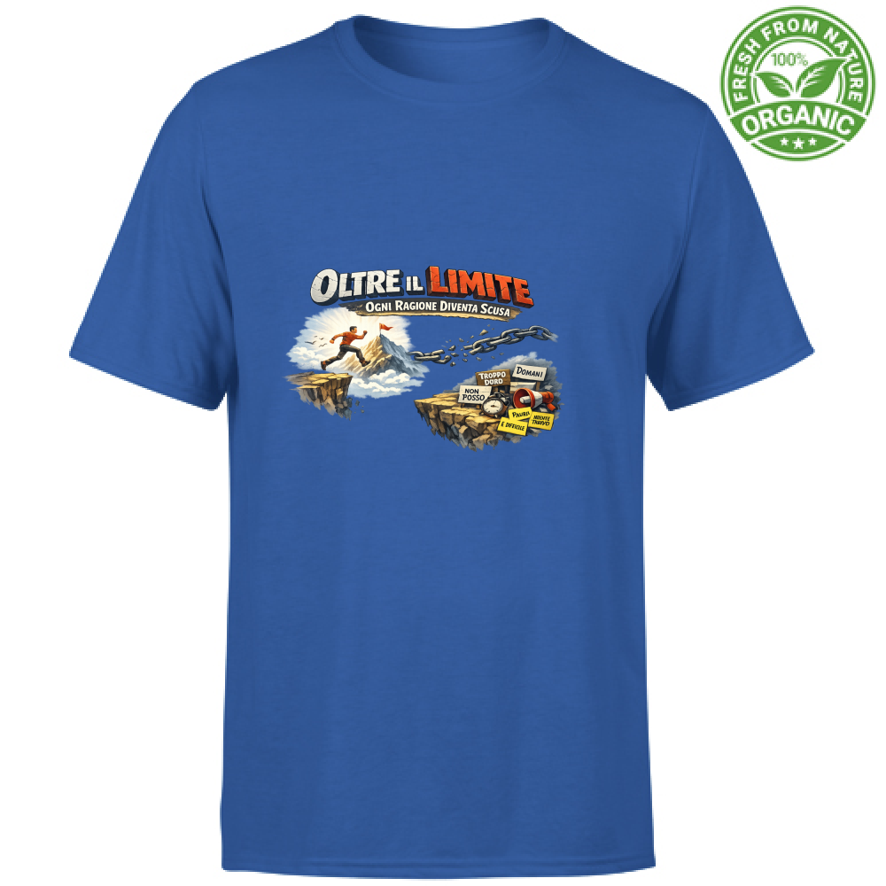 T-Shirt Unisex Organic Oltre il limite