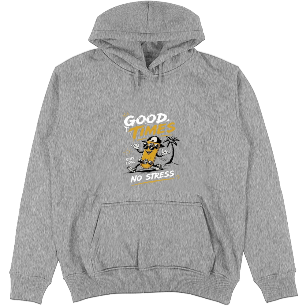 Felpa Unisex con Cappuccio Good Times