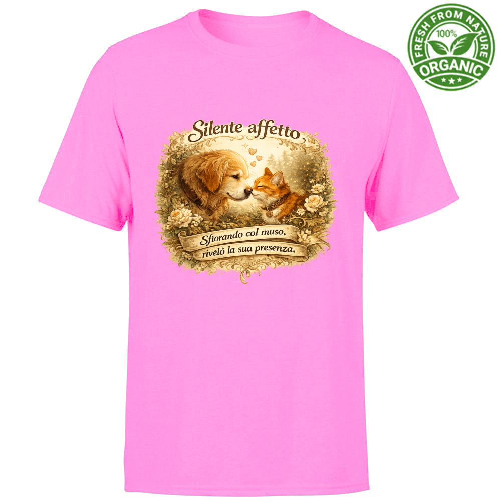 T-Shirt Unisex Organic Silente affetto