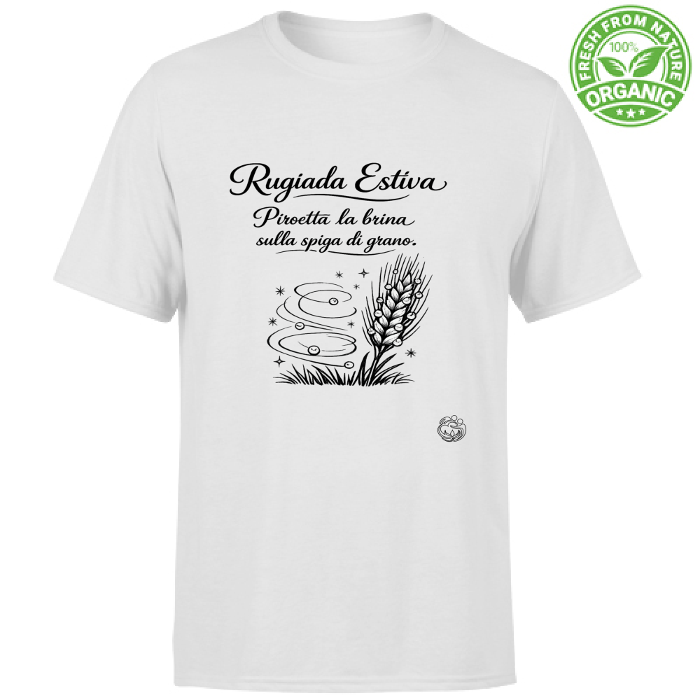 T-Shirt Unisex Organic Rugiada estiva