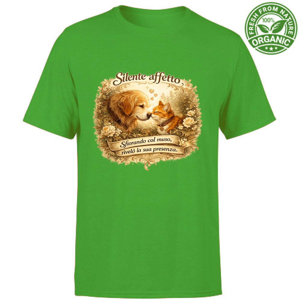 T-Shirt Unisex Organic Silente affetto