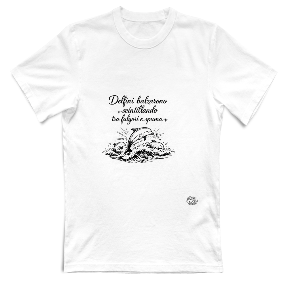 T-Shirt Bambino Delfini