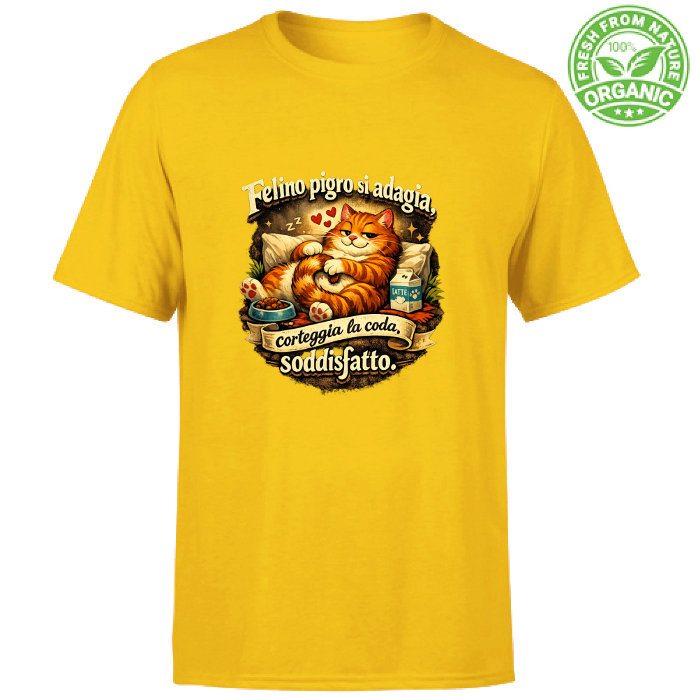 T-Shirt Bambino Organic Felino