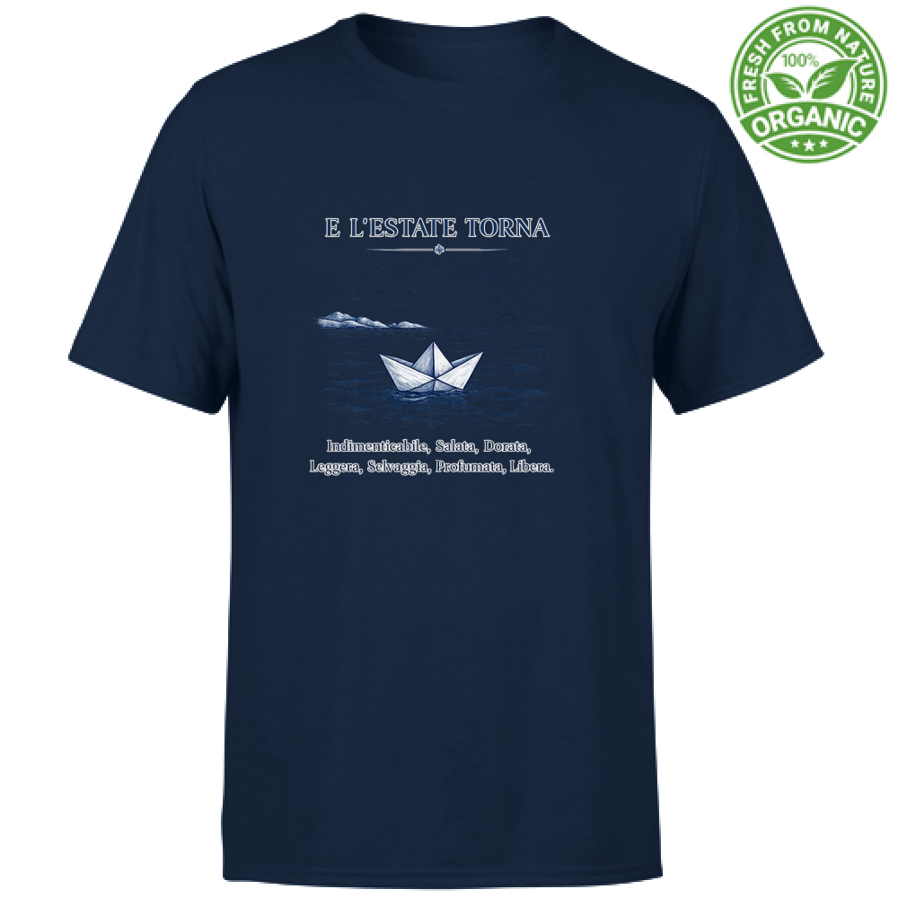 T-Shirt Unisex Organic Estate torna