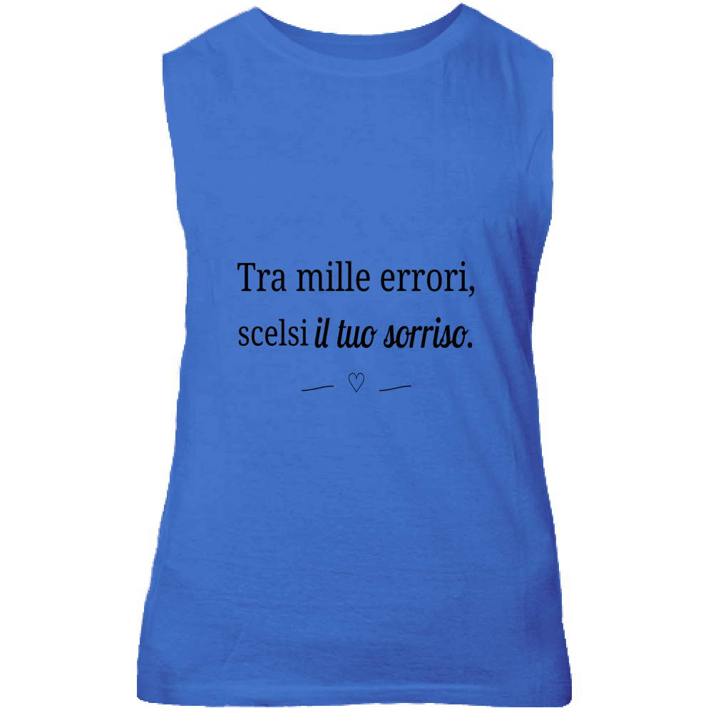 Canotta Unisex Tra mille errori