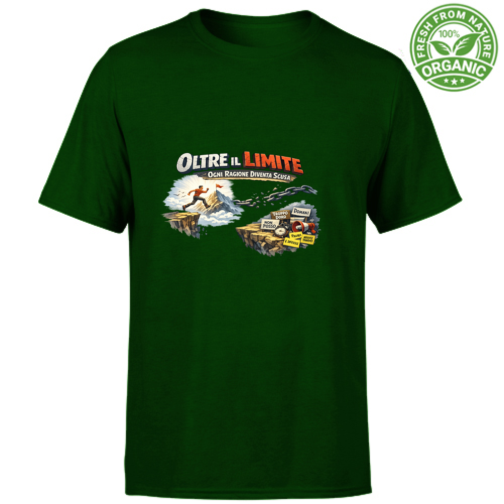 T-Shirt Unisex Organic Oltre il limite