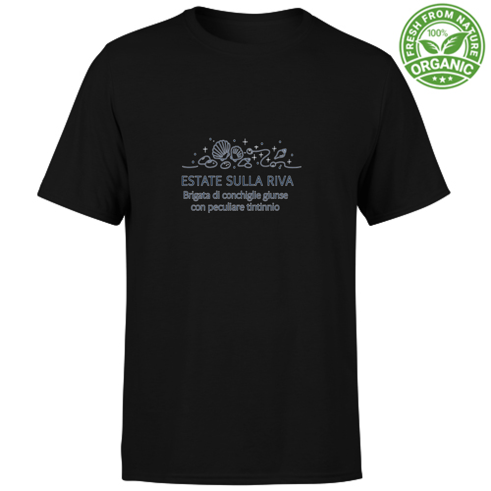 T-Shirt Unisex Organic Estate sulla riva