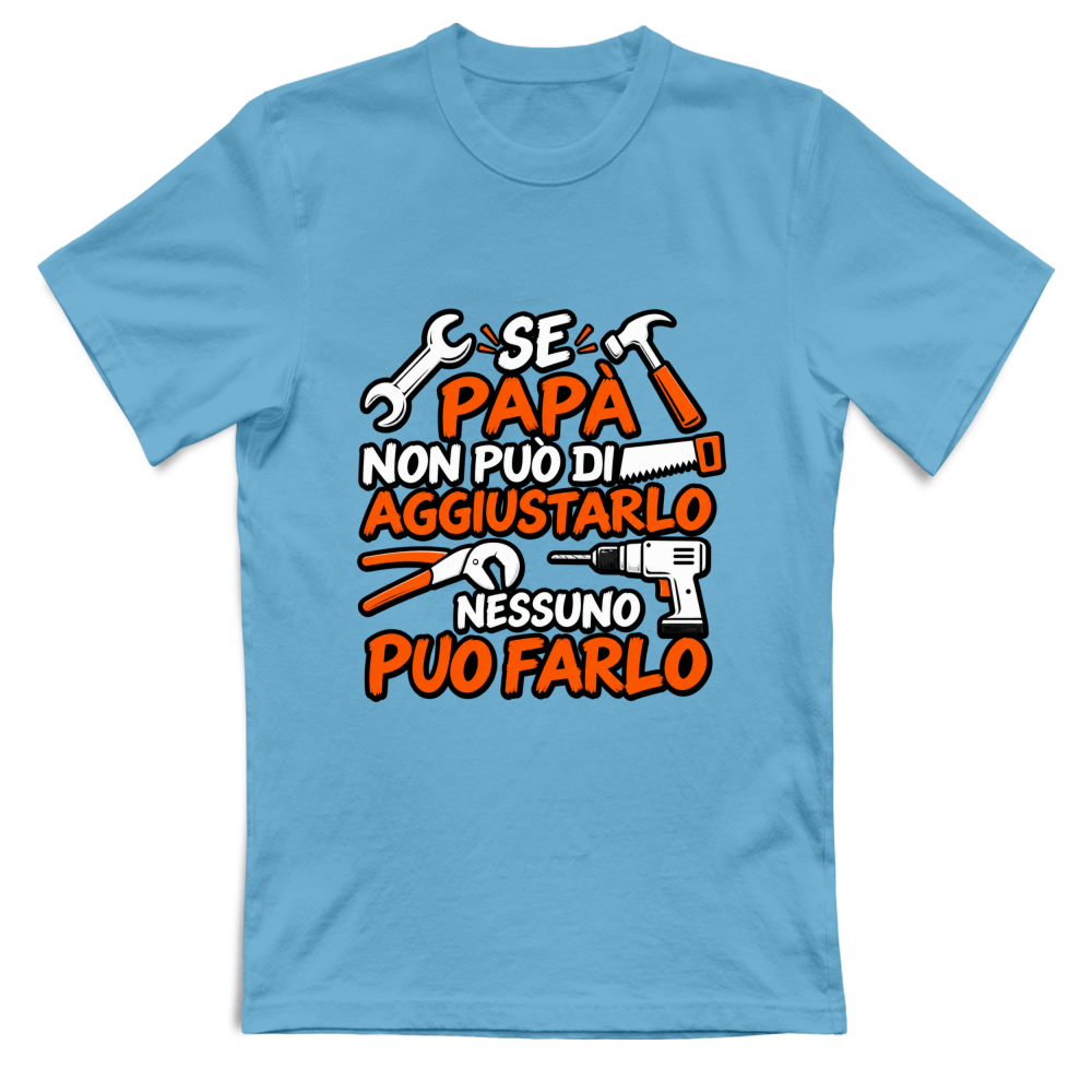 T-Shirt Bambino Se papà...