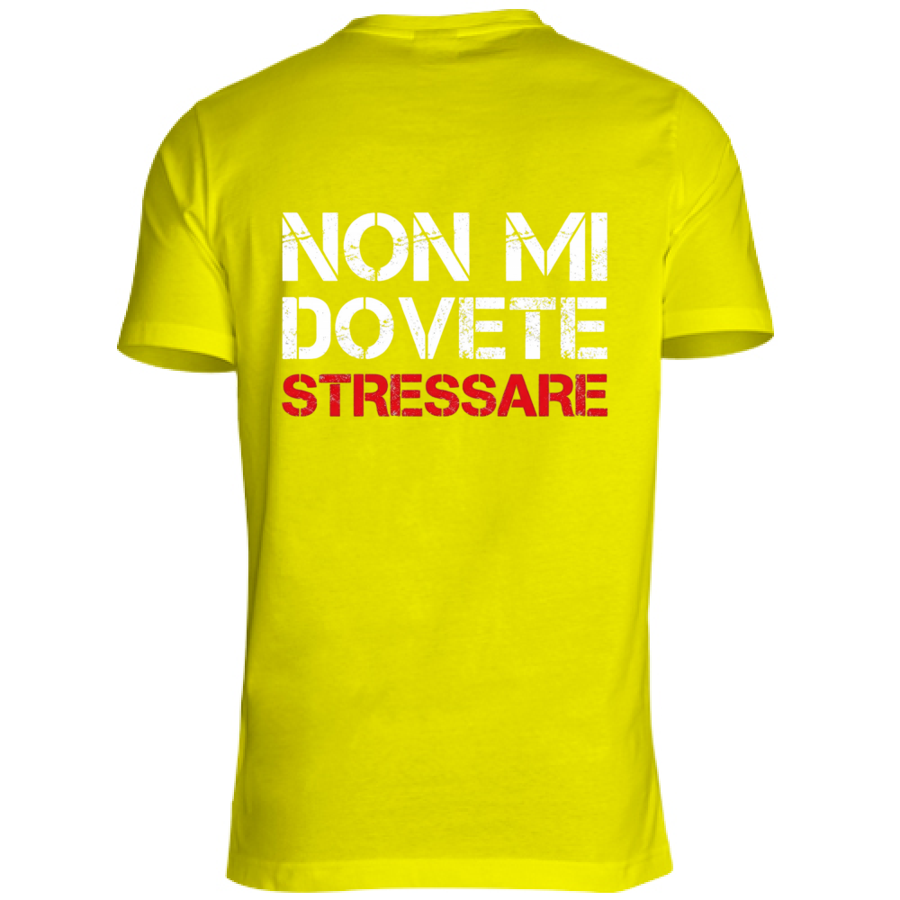 T-Shirt Unisex Scollo V NO STRESS