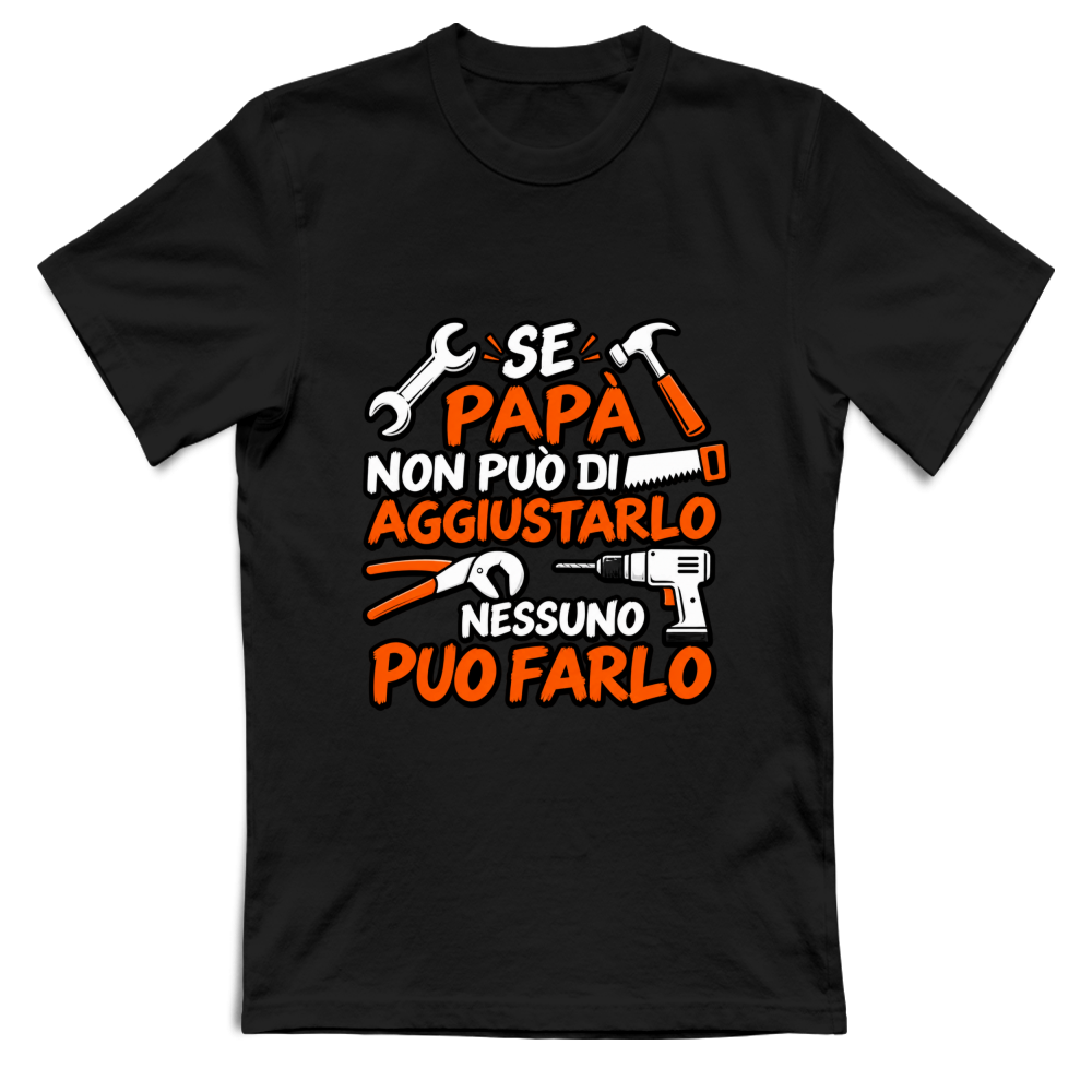 T-Shirt Unisex Se papà...