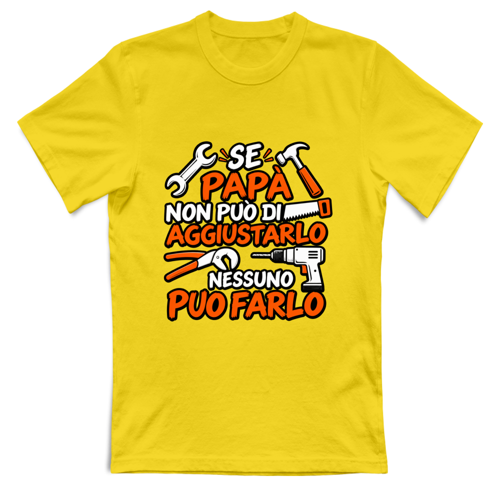 T-Shirt Bambino Se papà...