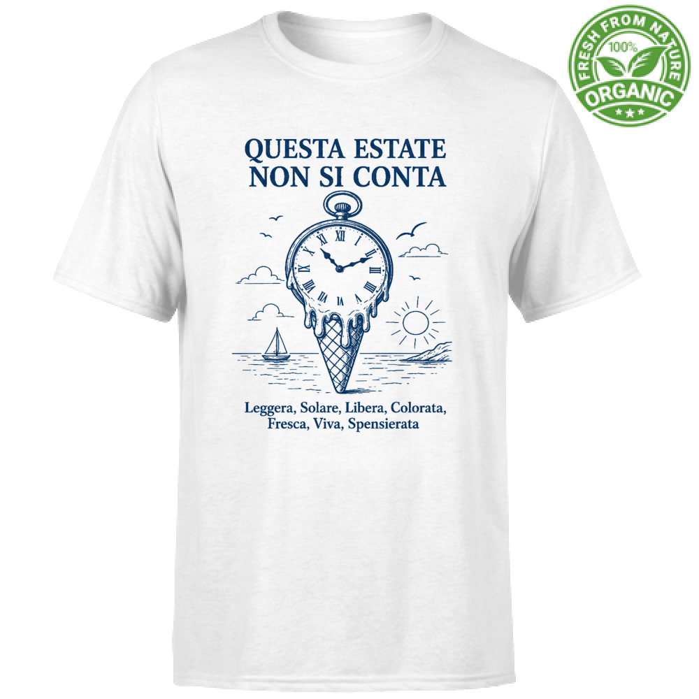 T-Shirt Unisex Organic Estate non si conta