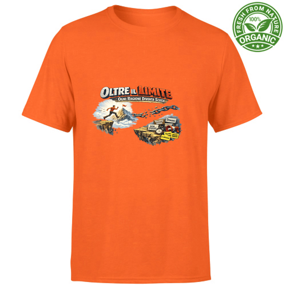 T-Shirt Unisex Organic Oltre il limite