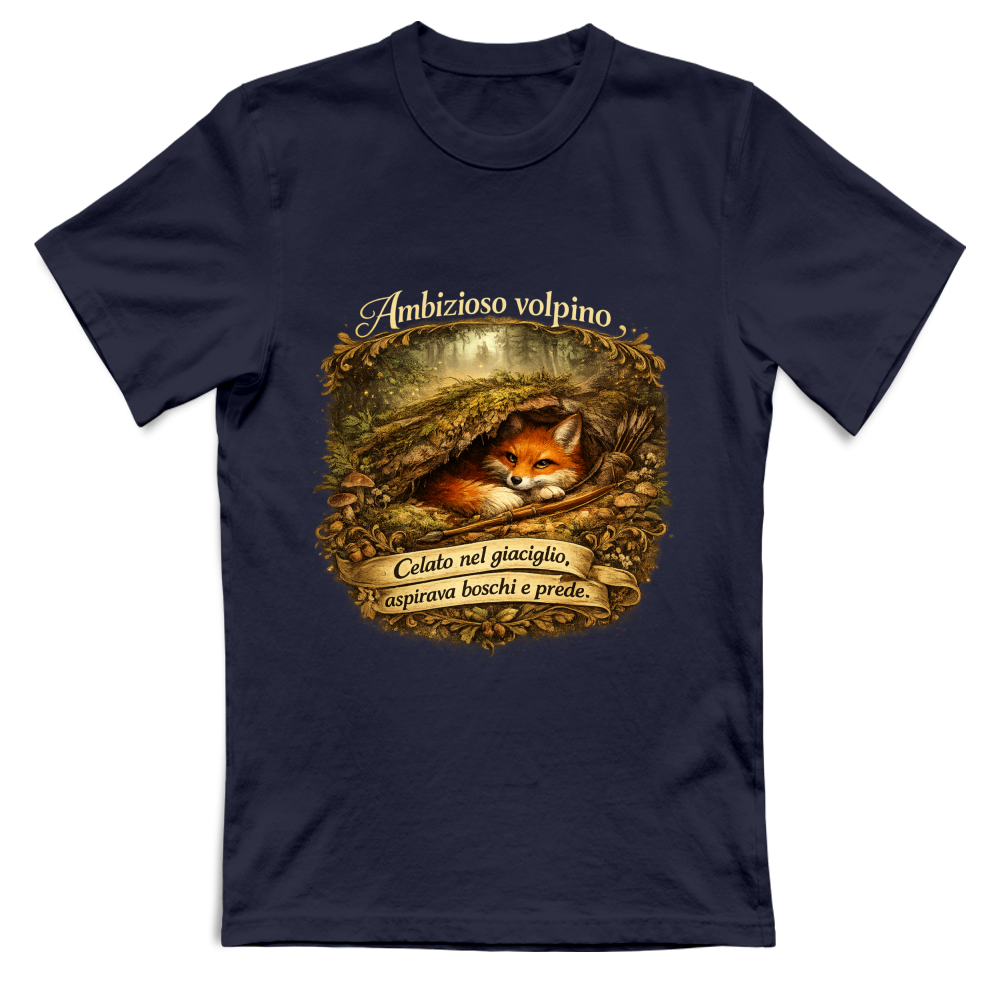T-Shirt Unisex Ambizioso volpino