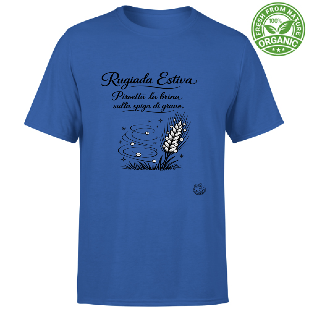 T-Shirt Unisex Organic Rugiada estiva