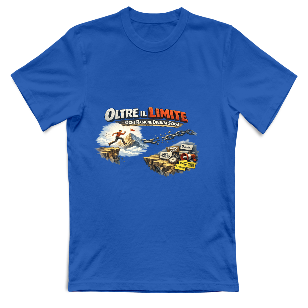 T-Shirt Bambino Oltre il limite