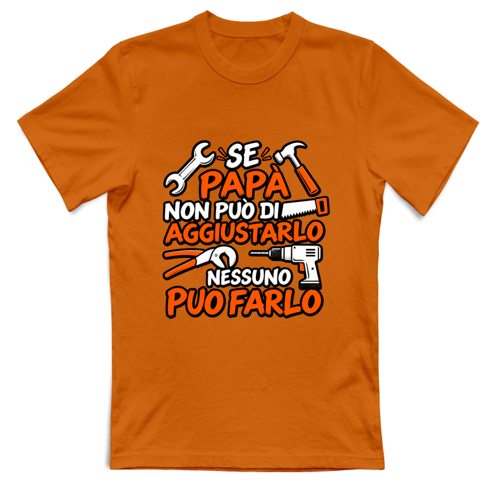 T-Shirt Bambino Se papà...