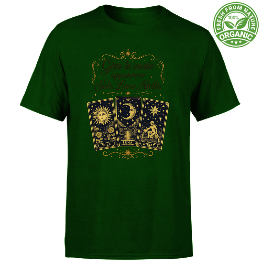 T-Shirt Unisex Organic Girò le carte