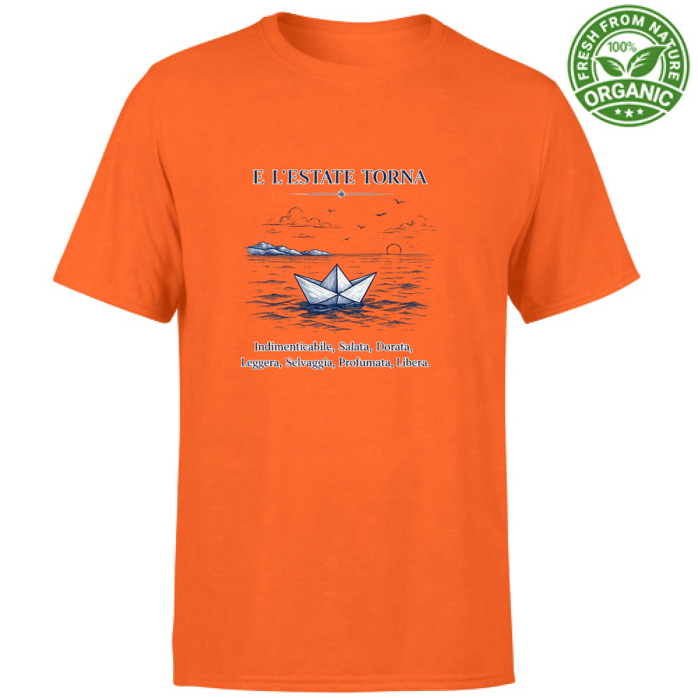 T-Shirt Unisex Organic Estate torna