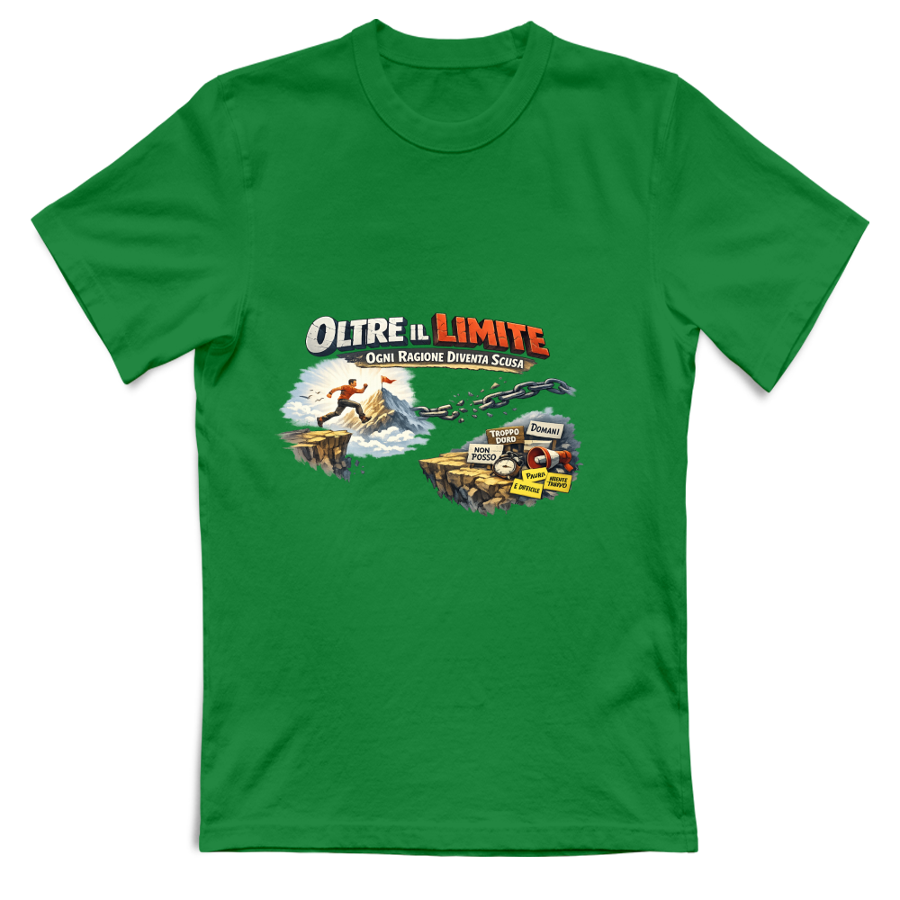 T-Shirt Bambino Oltre il limite