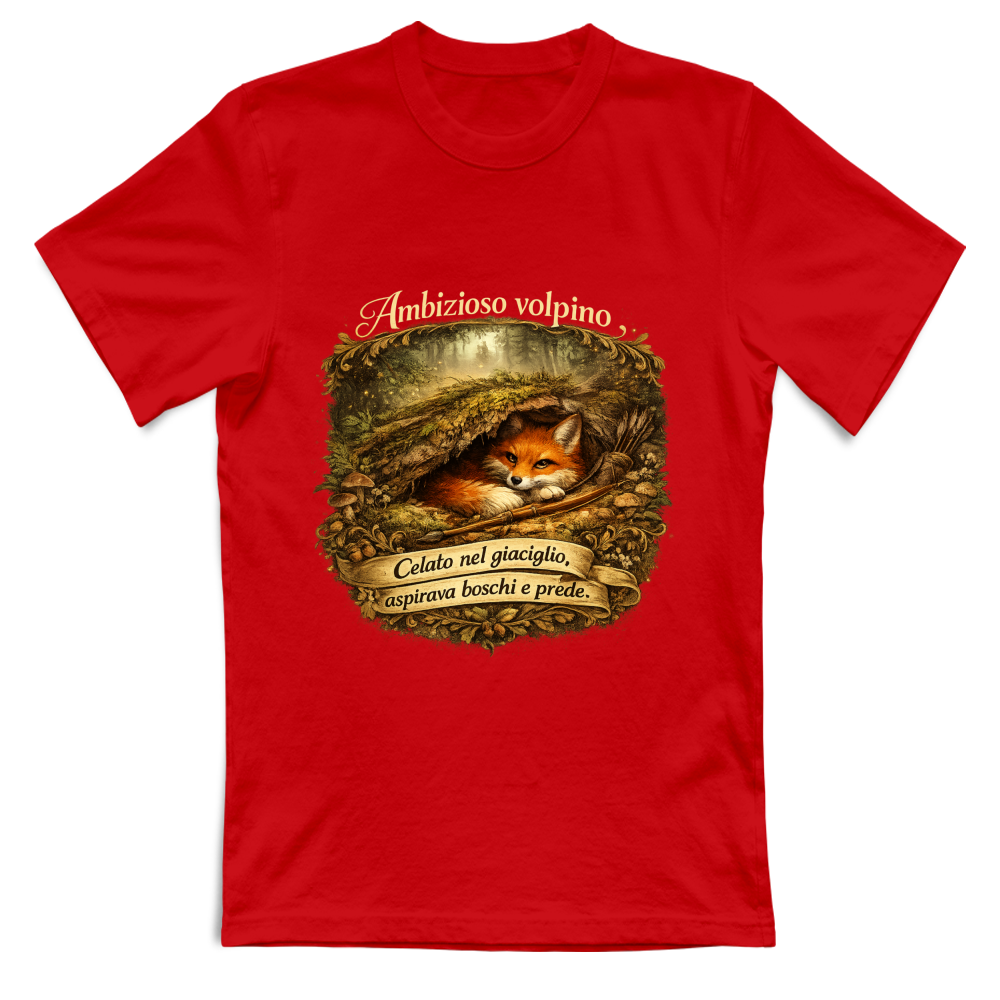 T-Shirt Unisex Ambizioso volpino