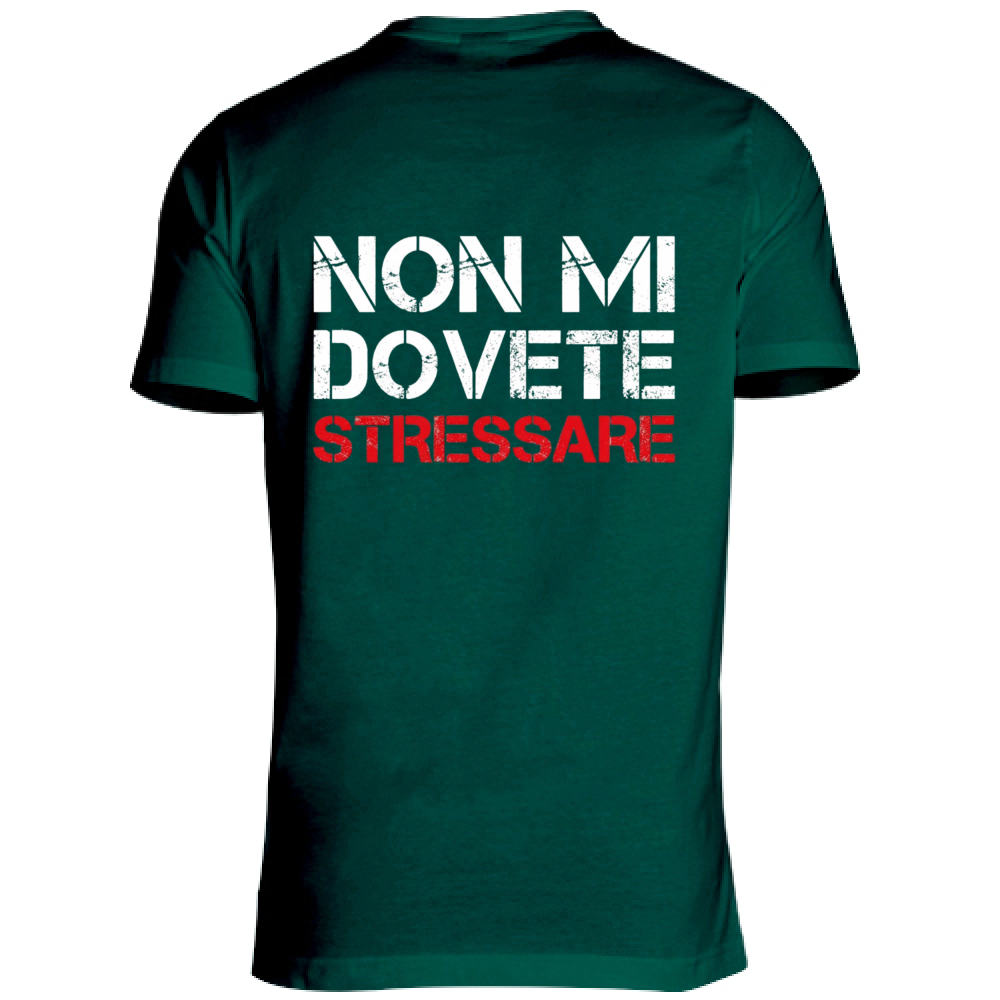 T-Shirt Unisex Scollo V NO STRESS
